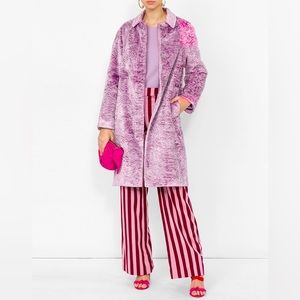SIES MARJAN Lilac Faux Fur Coat W/ tags